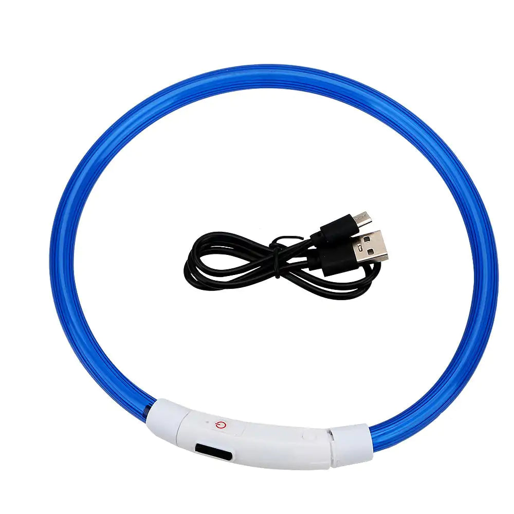GlowSafe LED Dog Collars