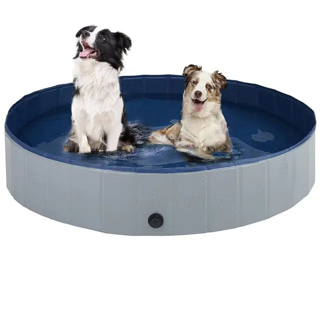 Portable Pet Pool: Foldable & Durable