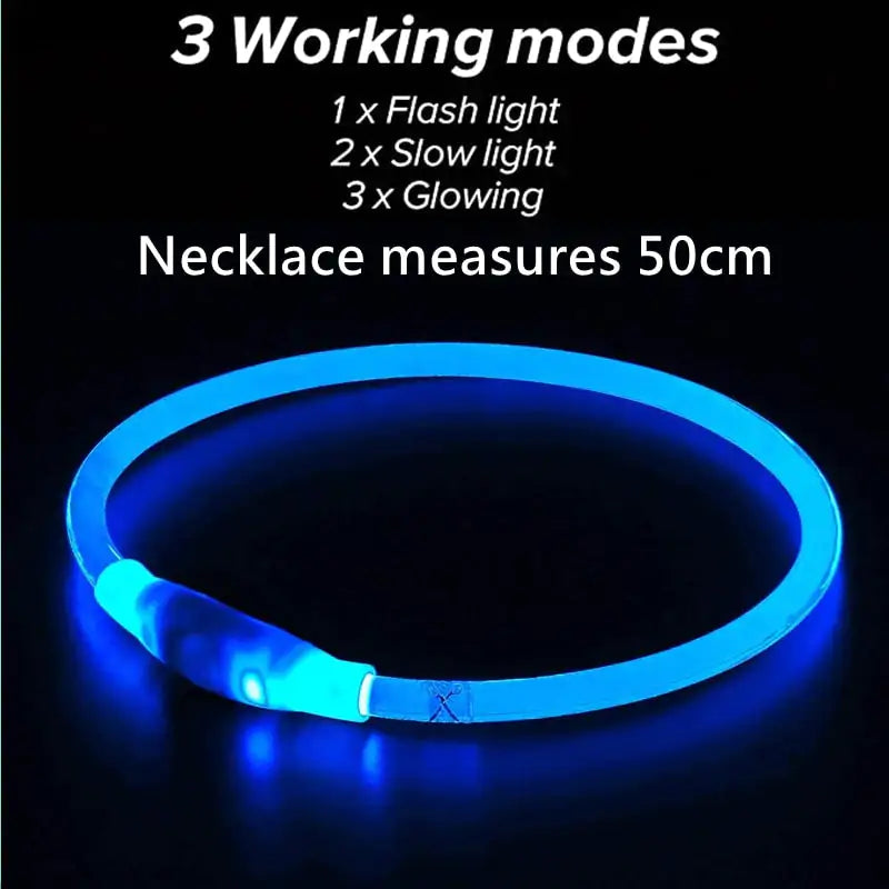 GlowSafe LED Dog Collars