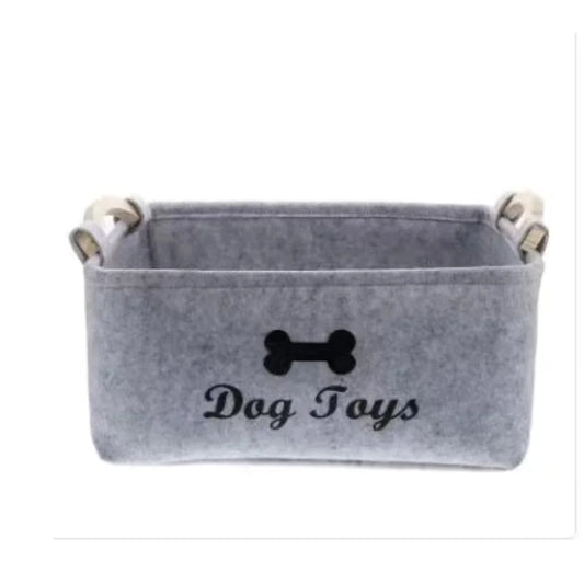 Felt Dog Supplies Organizer