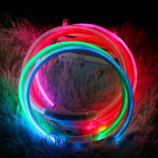 GlowSafe LED Dog Collars