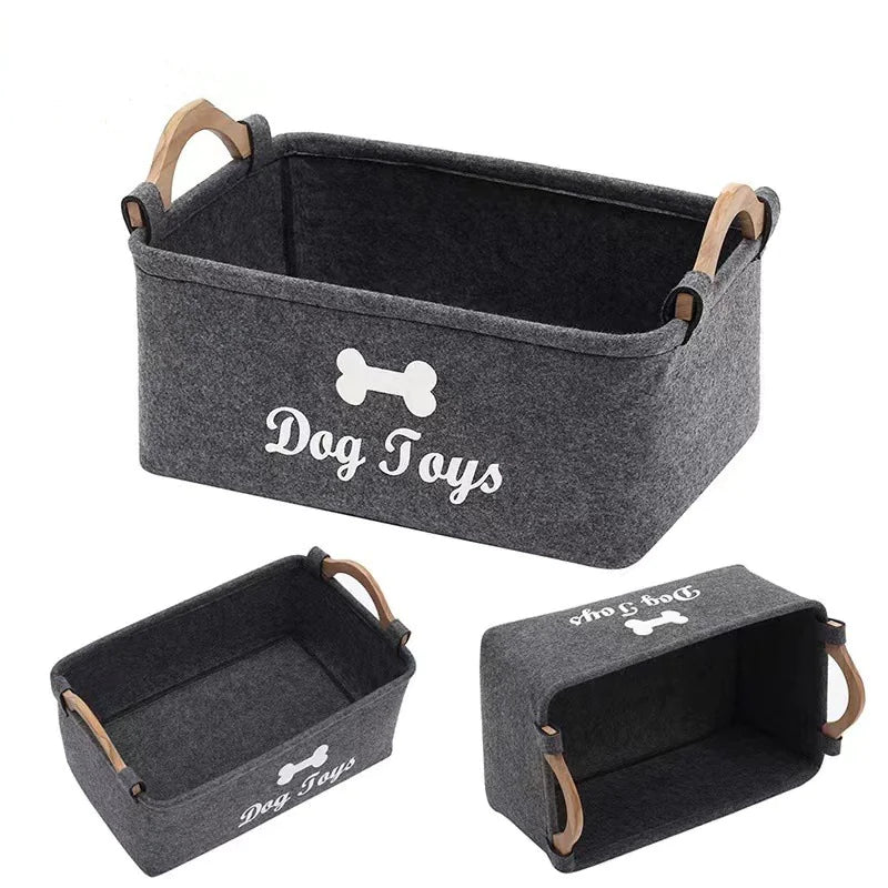 Felt Dog Supplies Organizer